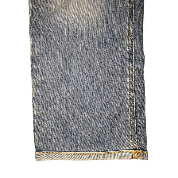 Tommy Hilfiger - Light Wash Cuffed Hipster Jeans - Size 16 - Picture 6 of 16